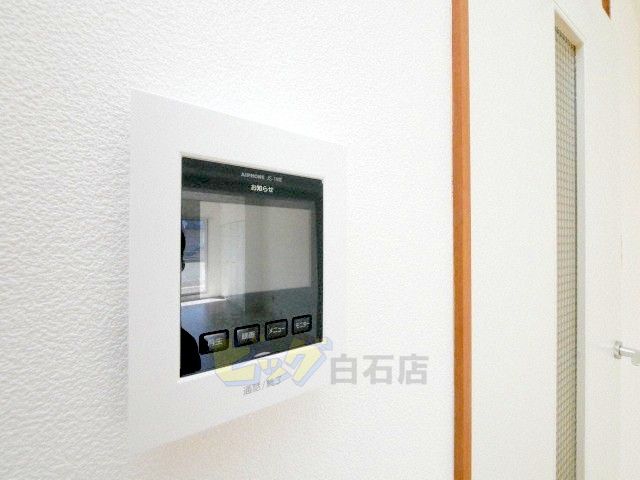 セキュリティ　モニター付きインターホン完備しています♪