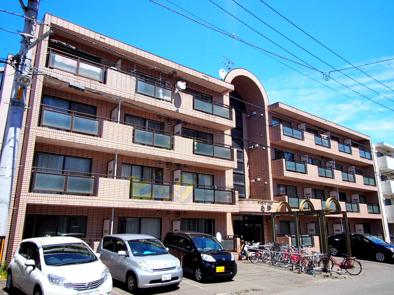 建物外観　経済的なガス料金上限制導入のマンションです♪