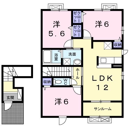 3LDK Apartment in Kanazawa, Ishikawa — photo 2 of 3
