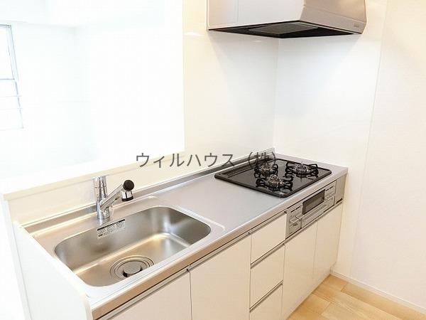 キッチン　３口ガスコンロ！