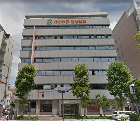 銀行　おかやま信用金庫本店（銀行）まで432m
