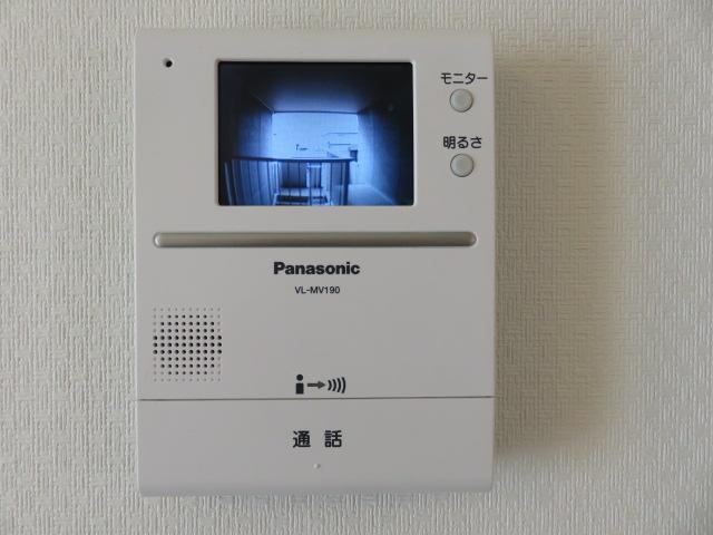 セキュリティ　モニター付きインターフォン