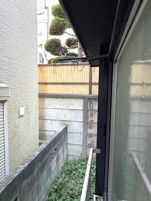 眺望　竿掛けあり