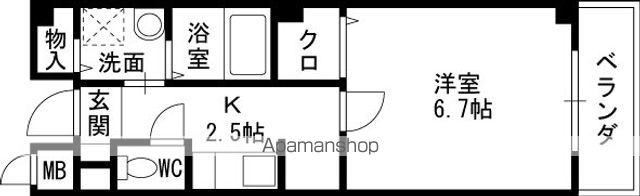 クノスペンの間取り写真