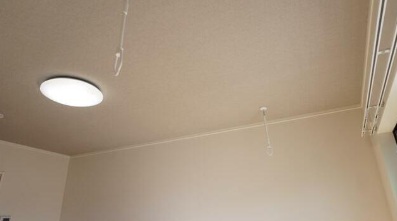 その他設備　室内物干し