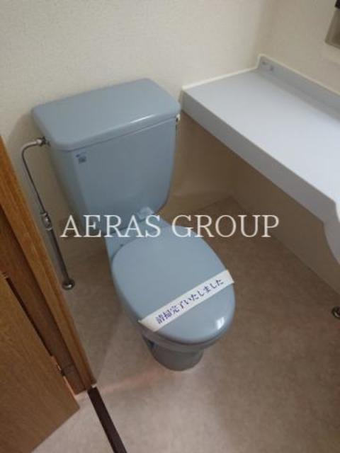 ＪＲ山手線 目黒駅 徒歩8分 11階建 築28年のトイレ写真