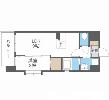 LIFEFIELD二日市駅前の間取り写真