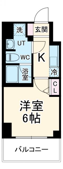 S-RESIDENCE松戸Cosmeaの間取り写真