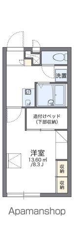 レオパレスクレール 水江の間取り写真