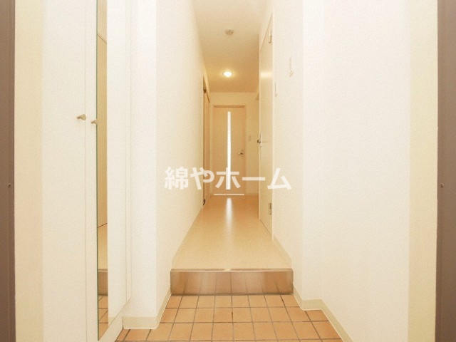 玄関　明るい玄関です