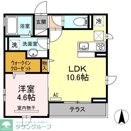 Prelude池尻の間取り写真