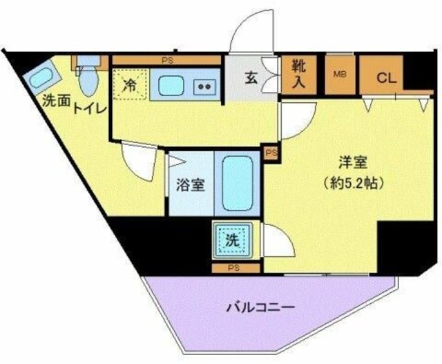 京王線 代田橋駅 徒歩5分 15階建 築7年の間取り写真