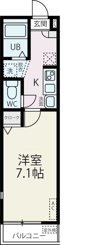 サザンコート イーストの間取り写真
