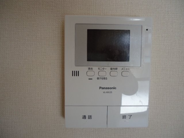 セキュリティ　カメラ付インターホン（イメージ）