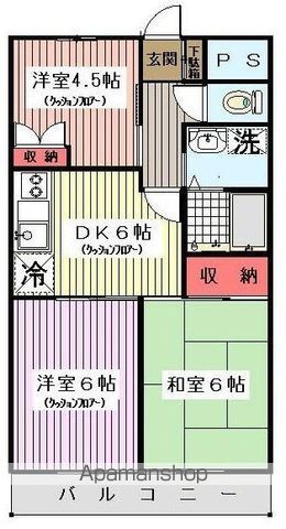 リバストーン神大寺IIの間取り写真
