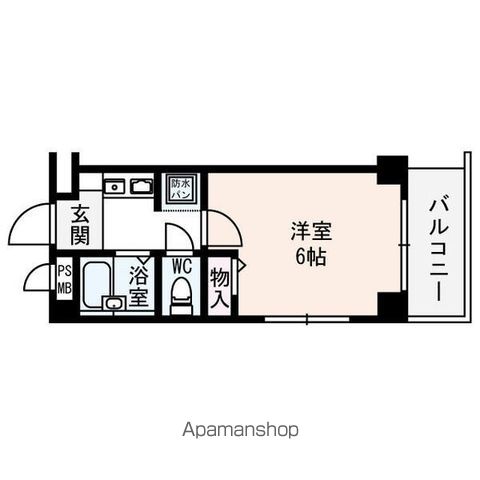 レフティー岡東の間取り写真