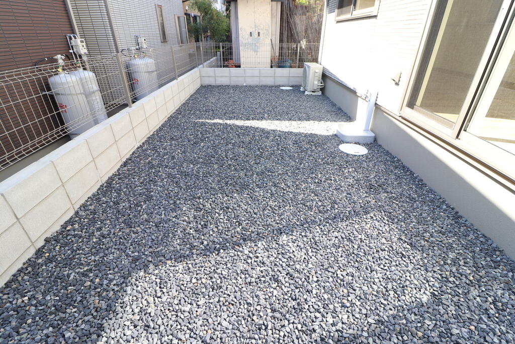 庭　広くお使いしていただけるお庭♪