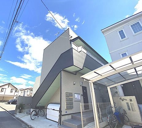 建物外観　外観　デザイナーズ　光インターネット無料