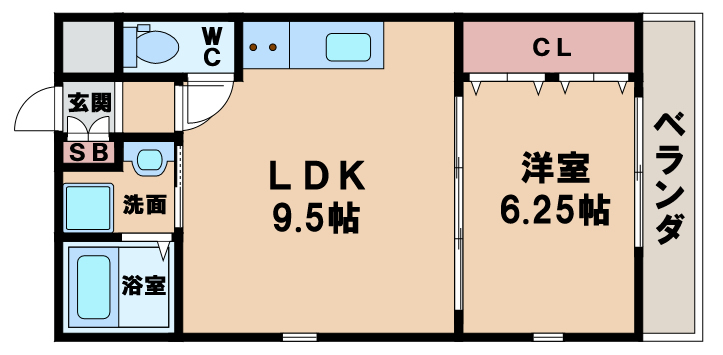 ラ・ハイール桃ヶ池公園の間取り