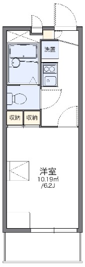 神奈川県川崎市多摩区登戸（マンション）の賃貸物件の間取り