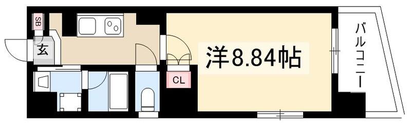 アールズタワー東山公園の間取り