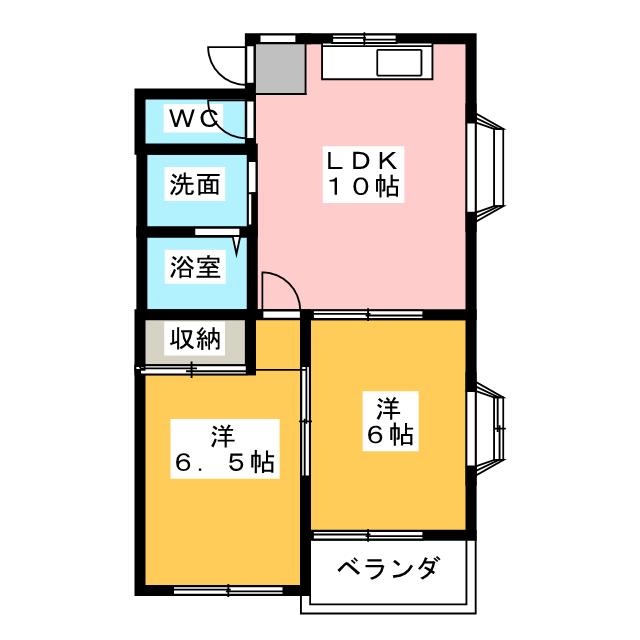 ムーニーハウス８９の間取り