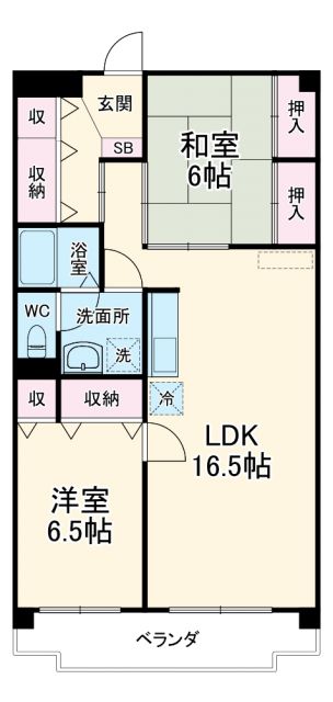 ヴィラリブランの間取り