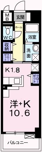 カーサ　イーグレットの間取り