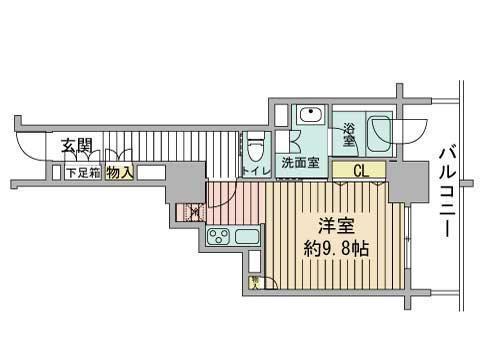 プライムアーバン札幌リバーフロントの間取り