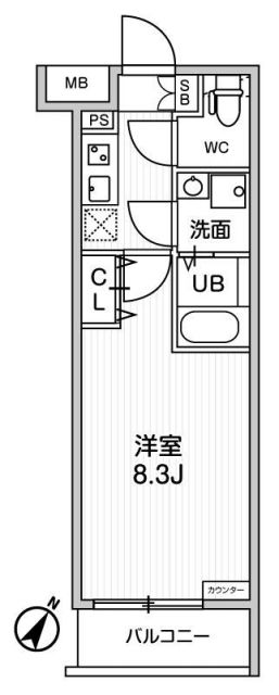 ジェノヴィア板橋本町IIIスカイガーデンの間取り