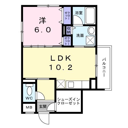 ラピスラズリ港北の間取り