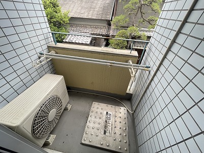 バルコニー　バルコニー付きです