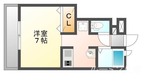 サンフォルテ神戸西２番館の間取り