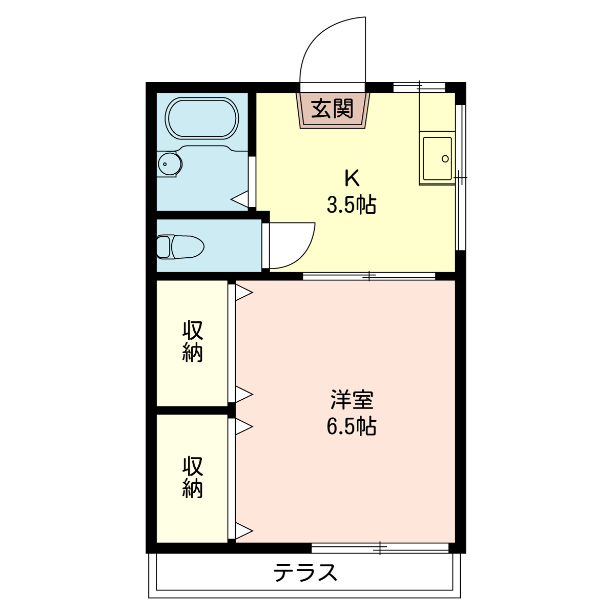 ハイツ蓮根の間取り