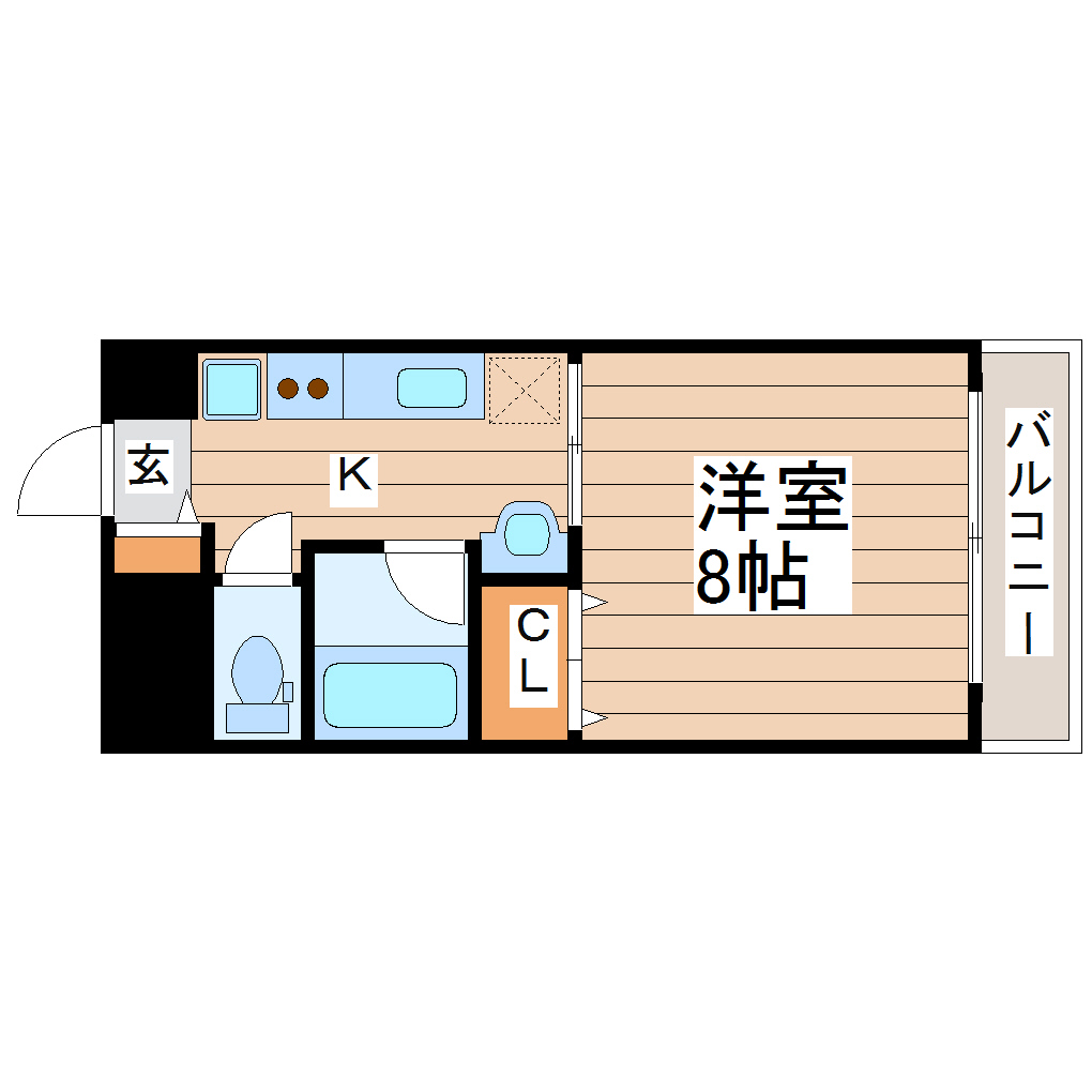 プランドビル本町の間取り