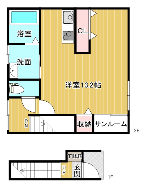 Ｄ－ＢＯＸスポーノの間取り