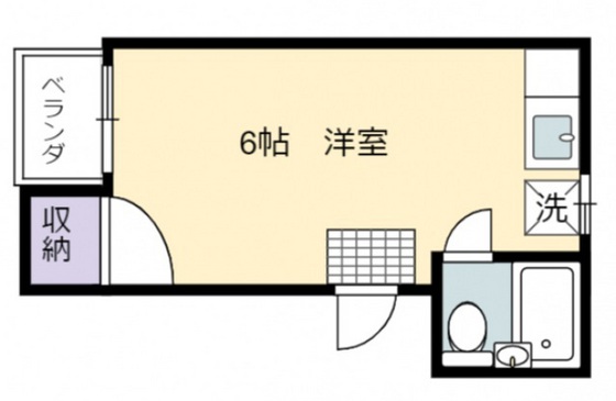 広島市佐伯区五日市中央のマンションの間取り