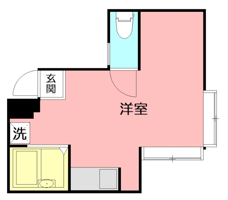 パンシオン渋沢NO.1の間取り