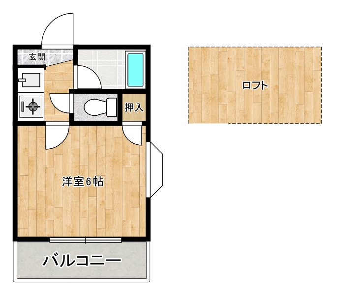 アナ～香住ヶ丘の間取り