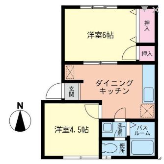 コスモＡｏｉ腰越の間取り