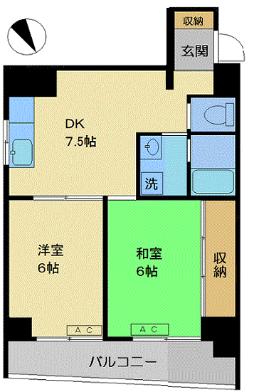 【ＥＩＳＥＮビルの間取り】