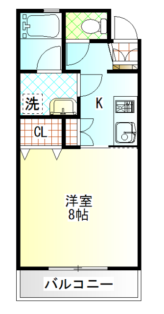 クワ　フェリーチェの間取り