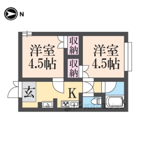 クオリティ２の間取り