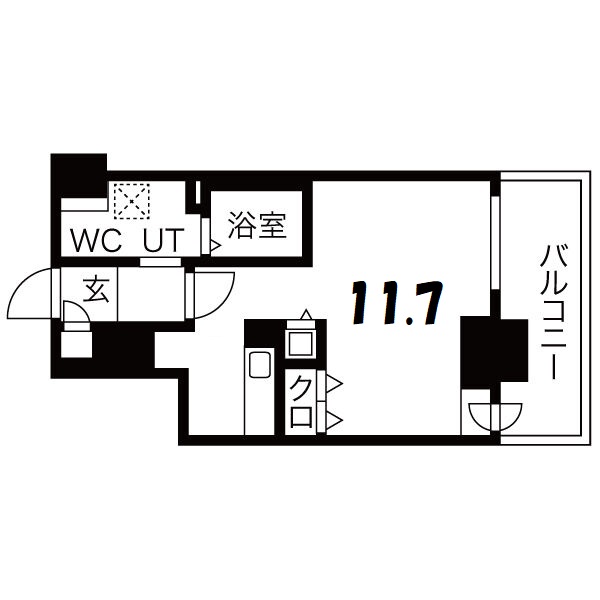 パシフィックタワー札幌の間取り