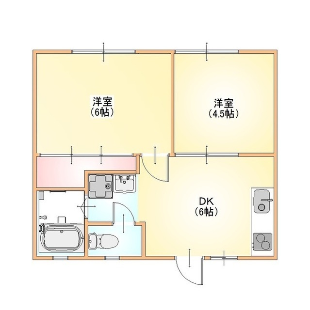 パナハイツ深沢Ａの間取り