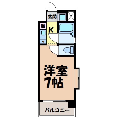 ダイアパレス新出来の間取り