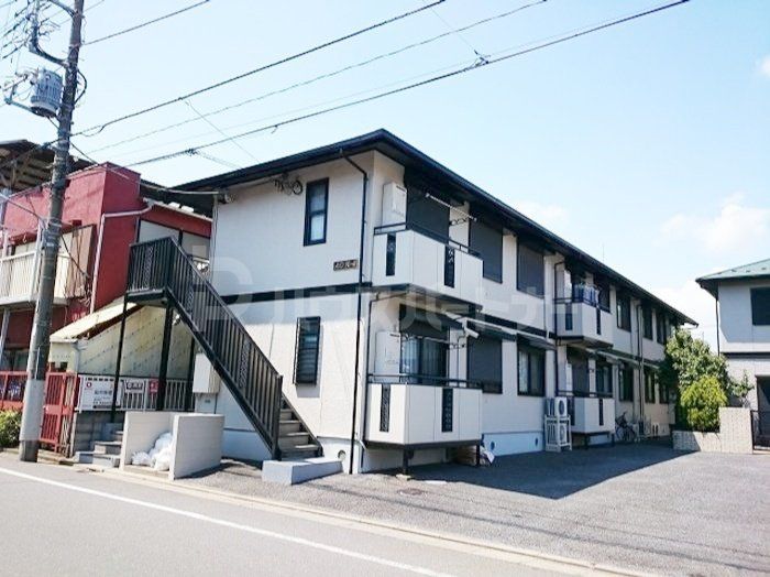 【江戸川区南篠崎町のアパートの建物外観】