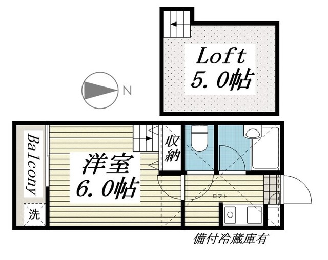 ジュネパレス我孫子第3の間取り