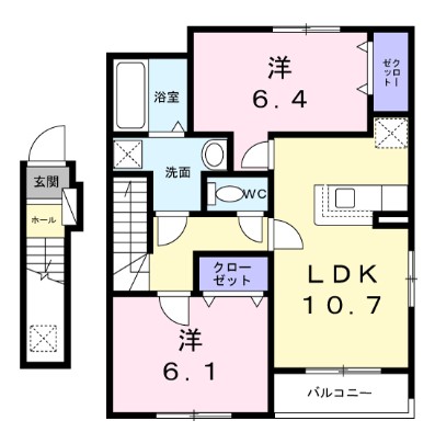 ルミエールの間取り