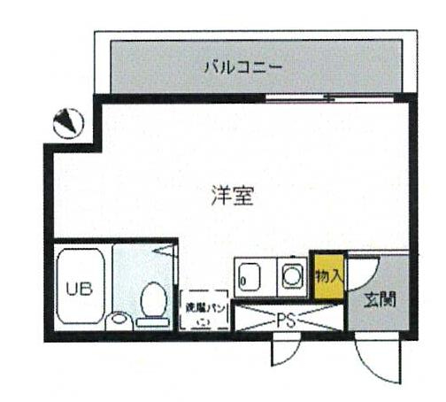 米子市錦町のマンションの間取り